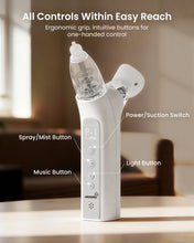 Load image into Gallery viewer, GROWNSY SniffEase Spa 3-in-1 Nasal Aspirator for Baby-Spray