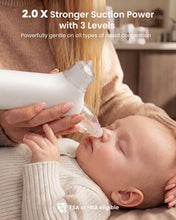 Load image into Gallery viewer, GROWNSY SniffEase Spa 3-in-1 Nasal Aspirator for Baby – Spray, Suction & Mist, Hospital-Grade Powerful Electric Nose Suction with Soothing Light & Music, Larger Chamber