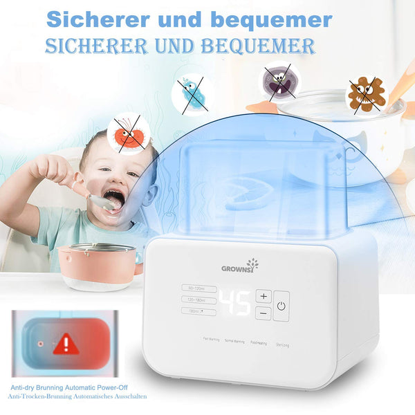 Kann Muttermilch auf dem Flaschenwärmer aufbewahrt werden?