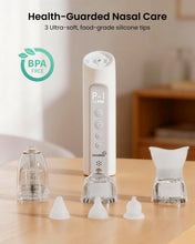 Load image into Gallery viewer, GROWNSY SniffEase Spa 3-in-1 Nasal Aspirator for Baby – Spray, Suction &amp; Mist, Hospital-Grade Powerful Electric Nose Suction with Soothing Light &amp; Music, Larger Chamber
