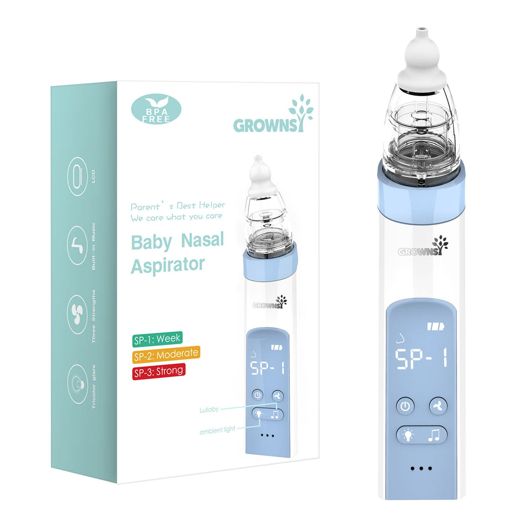 GROWNSY Elektrischer Nasensauger für Babys
